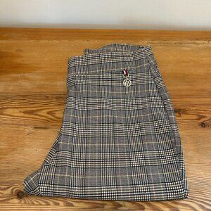 NWOT - Tommy Hilfiger Plaid Pull On Stretch Skinny Leg Pants